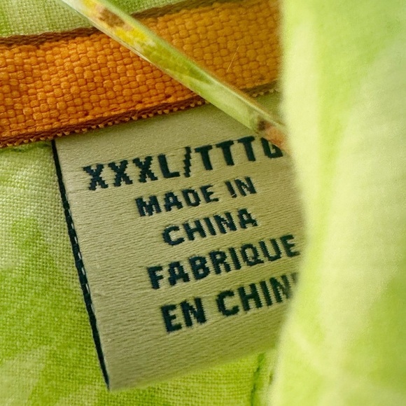 DISNEY PARKS by TOMMY BAHAMA Men's XXXL Green Short Sleeve Mini/Mickey Mouse - Picture 9 of 9